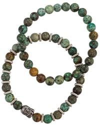 Eye Candy LA - The Bold Collection Agate Henry Bracelet - Lyst
