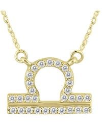 True Diamond - 14k 0.21 Ct. Tw. Diamond Necklace - Lyst