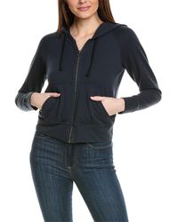 James Perse - French Terry Zip Hoodie - Lyst