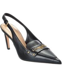 Dior - Boy Leather Slingback Pump - Lyst