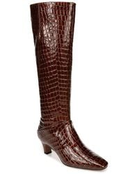 Franco Sarto - Andria Wide Calf Leather Boot - Lyst