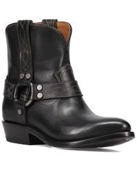 Frye - Billy Harness Leather Bootie - Lyst