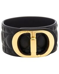 Dior - Logo Leather Bracelet - Lyst