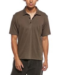Rag & Bone - Classic Linen-Blend Polo Shirt - Lyst
