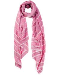 Blue Pacific - Turkish Stripe Scarf - Lyst