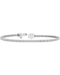Lab Grown Diamonds - 14K 3.56 Ct. Tw. Lab-Grown Diamond Tennis Bracelet - Lyst