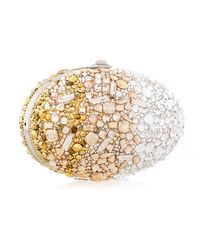 Judith Leiber - Egg Effervescent Clutch - Lyst