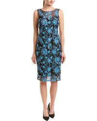 Adrianna Papell Sheath Dress - Blue