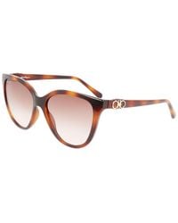 Ferragamo - Gancini 57Mm Sunglasses - Lyst