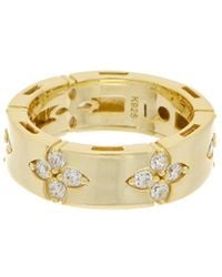 Meshmerise - 18K Over Cz Ring - Lyst