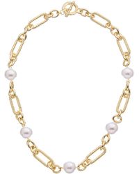Juvell - 18k Plated Link Necklace - Lyst