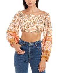 Traffic People - Sofia Crop Top - Lyst