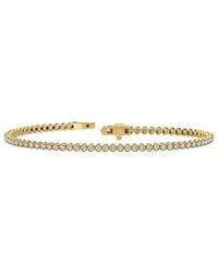 Lab Grown Diamonds - 14K 1.02 Ct. Tw. Lab-Grown Diamond Tennis Bracelet - Lyst