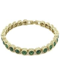 Ebru Jewelry - Plated Cz Tennis Bracelet - Lyst