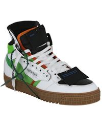 Off-White c/o Virgil Abloh - Off-whitetm 3.0 Off Court Leather Sneaker - Lyst