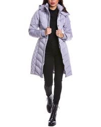 Kenneth Cole New York Puffer Coat - Blue