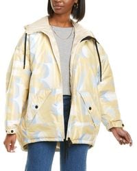 Moncler - Grenoble Blavy Patterned Short Down Jacket - Lyst