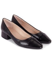 Menina Step - Berta Leather Pump - Lyst