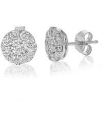Amairah - 14K 1.00 Ct. Tw. Lab-Grown Diamond Studs - Lyst