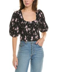 Saltwater Luxe - Smocked Top - Lyst