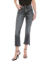 Mother - The Insider Crop Step Fray Train Stops Jean - Lyst