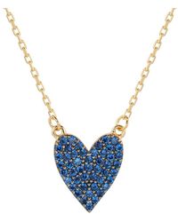 Suzy Levian CZ Jewelry - Suzy Levian Silver Cz Necklace - Lyst