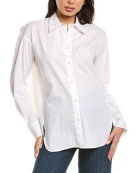 Vince - Stripe Button-Down - Lyst