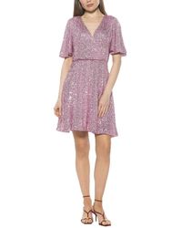 Alexia Admor - Oakless A-Line Dress - Lyst