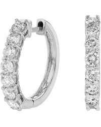 LEVARON - 14K 1.00 Ct. Tw. Diamond Earrings - Lyst