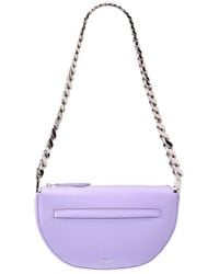 Burberry - Olympia Mini Leather Shoulder Bag - Lyst