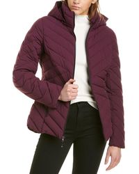 Nautica Short Packable Jacket - Purple