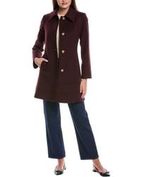 Fleurette - Short Wool Coat - Lyst