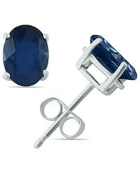 Gemstones - 14k 4.00 Ct. Tw. Sapphire Earrings - Lyst