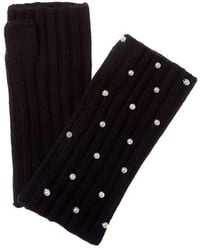 Sofiacashmere - Sofiacashmere 2X2 Rib Fingerless Cashmere Glove - Lyst