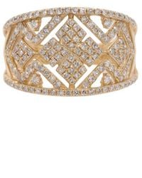 Diana M. Jewels - Fine Jewelry 14k 0.70 Ct. Tw. Diamond Half-eternity Ring - Lyst