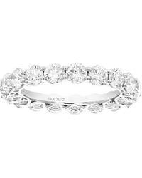 Amairah - 14K 4.00 Ct. Tw. Lab-Grown Diamond Eternity Ring - Lyst