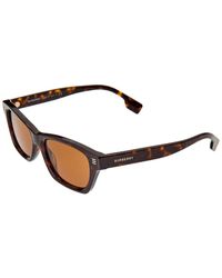 Burberry Unisex Be4357 53mm Sunglasses - White