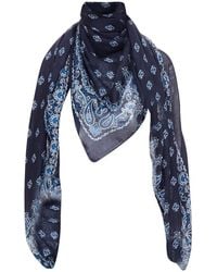 Saint Laurent - 2016 Cashmere Paisley Scarf (Authentic Pre-Loved) - Lyst