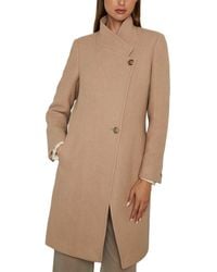 Reiss - Maude Wool-Blend Mid Length Coat - Lyst
