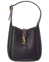 Saint Laurent - Le 5 A 7 Supple Micro Leather Hobo Bag - Lyst