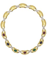 Diana M. Jewels - Fine Jewelry 18k 18.50 Ct. Tw. Diamond & Gemstone Necklace - Lyst