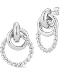 Chloe and Madison - Jewelry Statement Drop Earrings - Lyst