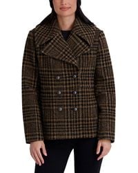 Kenneth Cole - Short Wool-Blend Jacket - Lyst