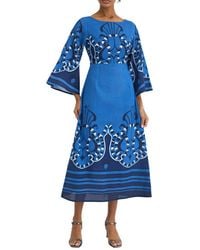AMINA GLAM - Midi Dress - Lyst