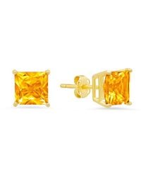MaxColor - 14k 2.80 Ct. Tw. Citrine Studs - Lyst
