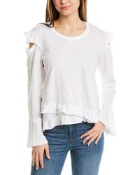 Wilt Womens Cold Shoulder Hoodie Tunic 