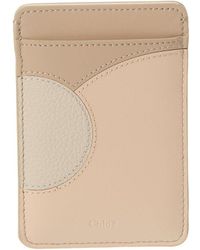 Chloé - Moona Leather Card Holder - Lyst