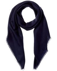 Givenchy - 4G Square Large Wool & Silk-Blend Scarf - Lyst