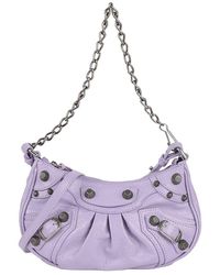 Balenciaga - Leather Mini Chain Shoulder Bag (Authentic Pre-Loved) - Lyst