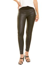 club monaco leather leggings